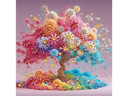 Pintura de diamante SIURN Ab84, manualidad para decorar el hogar (30 x 30 cm)