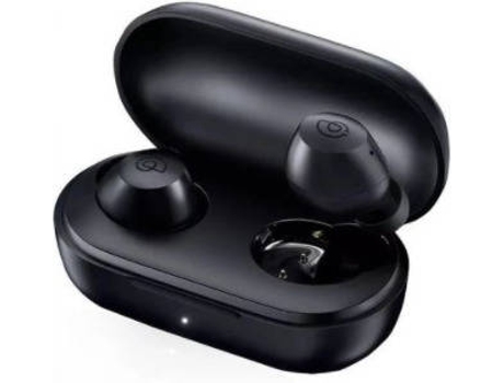 Auriculares Bluetooth True Wireless HAYLOU T16 (In Ear - Micrófono - Negro)