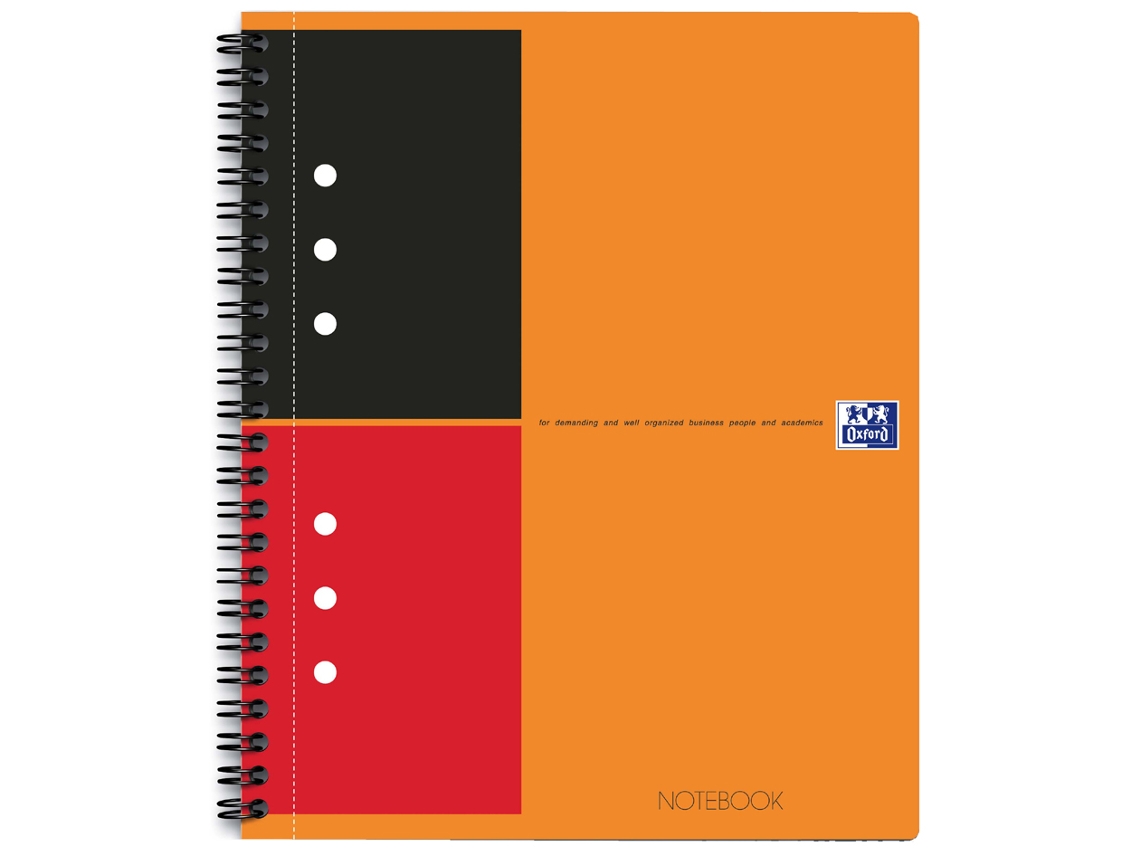 Bloc de Notas OXFORD International College Cuaderno A5+ Forrado