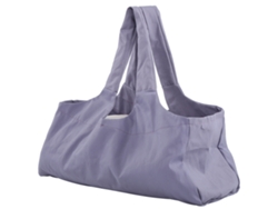 Bolsa De Yoga Extragrande De Lona Transpirable Para Equipos De Fitness Y Viajes - Morada