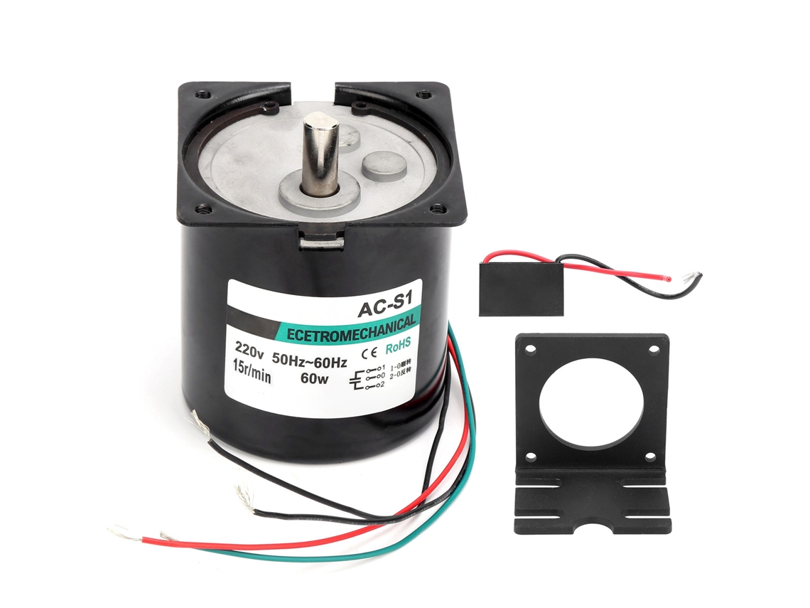 Motor Síncrono De Ca De 60 W, Imán Permanente, Alto Par, 15 Rpm Xd80ktyz Para Cnc