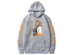 2026-sudadera Con Capucha Demon Slayer Kyojuro Rengoku - Ropa Y2k Casual Oversized Para Invierno - Streetwear Holgado