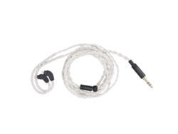Cable De Auriculares De Cobre Plateado, De 3,5 Mm A 2 Pines De 0,78 Mm, Para Qdc Kz Zsn Zs10 Pro