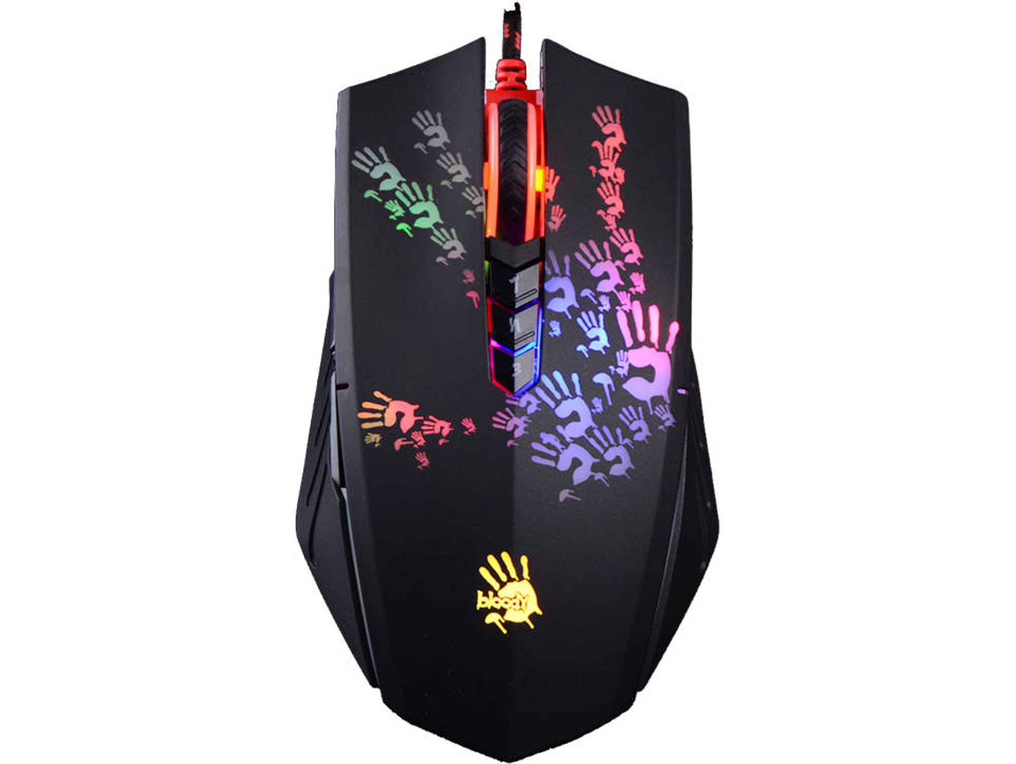 Ratón Gaming BLOODY A60 (4000 dpi - Negro)