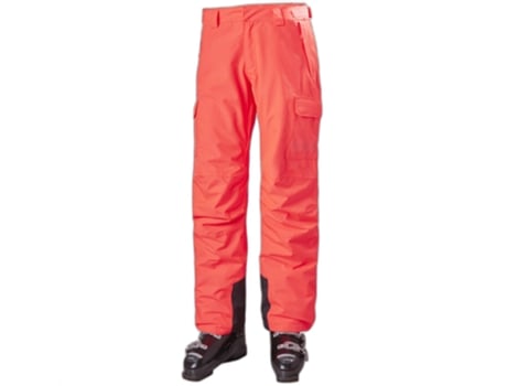 Pantalones de Nieve para Mujer HELLY HANSEN Cargo Switch Insulated Rosa para Esquí (Talla:L)