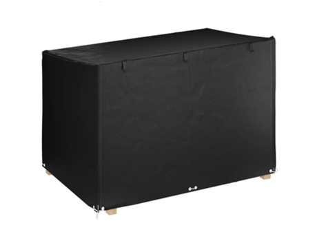 Funda Para Banco Balancin VIDAXL Negro Polietileno (215x150x130/150 cm)