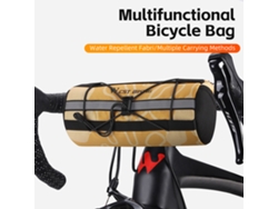 Práctica Bolsa Multifuncional Para Bicicleta Con Gran Capacidad, Resistente Al Desgaste Y A Las Caídas, Para Uso En Ciclismo Tanto Delantero Como Cruzado.