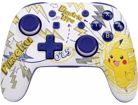 Mando POWER A para Nintendo Switch Pikachu (Inalámbrico)