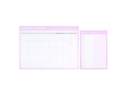 Bloc de notas de plan semanal de 2 piezas ALLINLESS