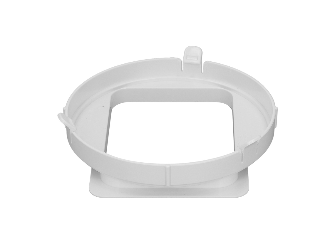 Adaptador de manguera de conector, conducto de escape cuadrado, aire acondicionado móvil Midea 1p KY35