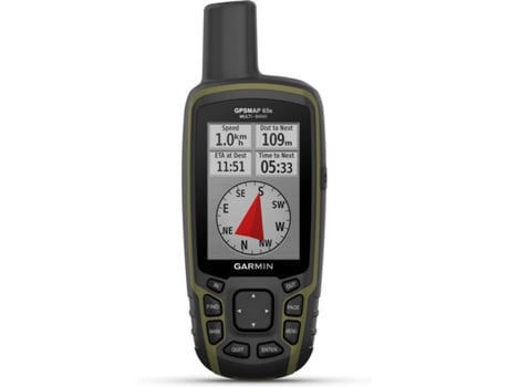 GPS GARMIN Gpsmap 65s (Autonomía: Hasta 16 h - Negro)