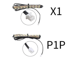 Tira de LED para impresora 3D Bambulab X1/p1p, resistente al agua, 300 mm (sin marca)
