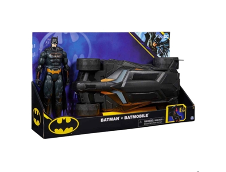 Figura de Acción BATMAN Batmobile (Edad Mínima: ‍3 Años - 53.9 x 14.3 x 31.4 cm)