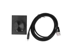 Controlador De Volumen Usb Para Ordenador Y Portátil Con Botón De Silencio Y Cable Usb Desmontable Kt1