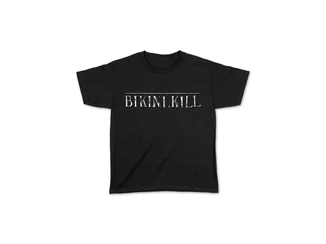 Camiseta Black Bikini Kill Kid's Logo Rockinstone, unisex, superventas para adultos, talla: XL