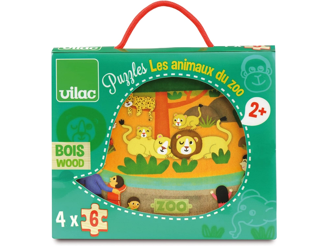 Juego Educativo VILAC (Madera - Verde - 16 x 13 cm)
