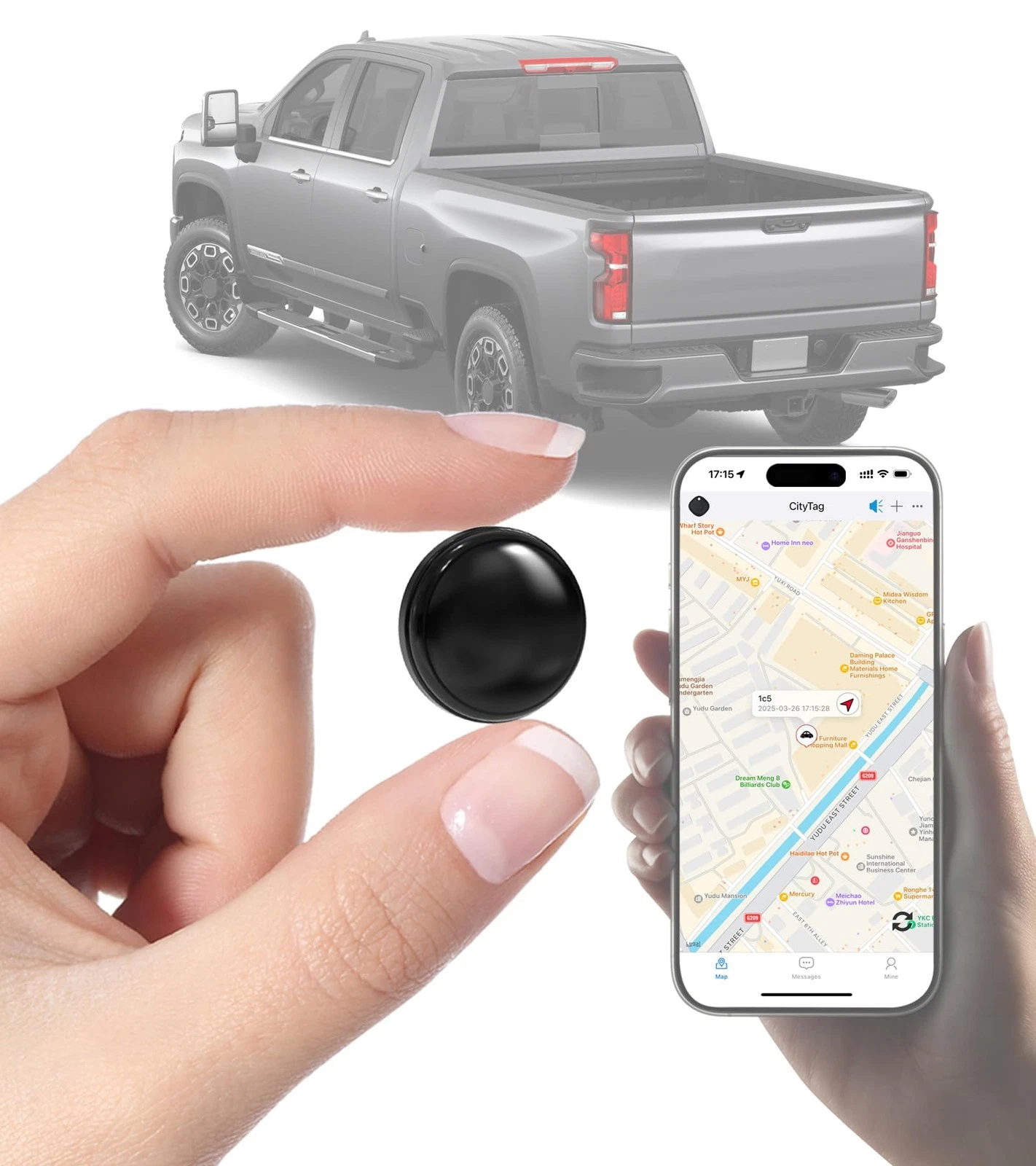 Rastreador Gps Para Vehículos Sin Cuotas Mensuales, Dispositivo De Rastreo De Vehículos En Tiempo Real