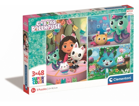 Puzzle GABBY DOLLHOUSE La Casa de Muñecas de Gabby (Edad Mínima Recomendada: 5 años)