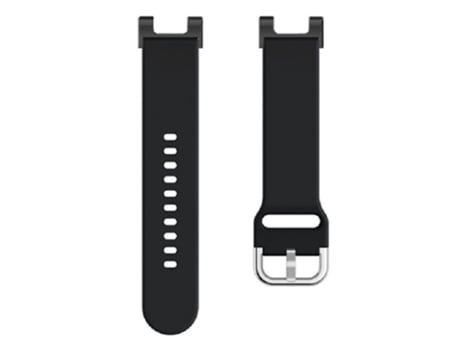Correa de Silicona 22mm con hebilla cuadrada para Huami Amazfit T-Rex/T-Rex Pro/Ares - negro