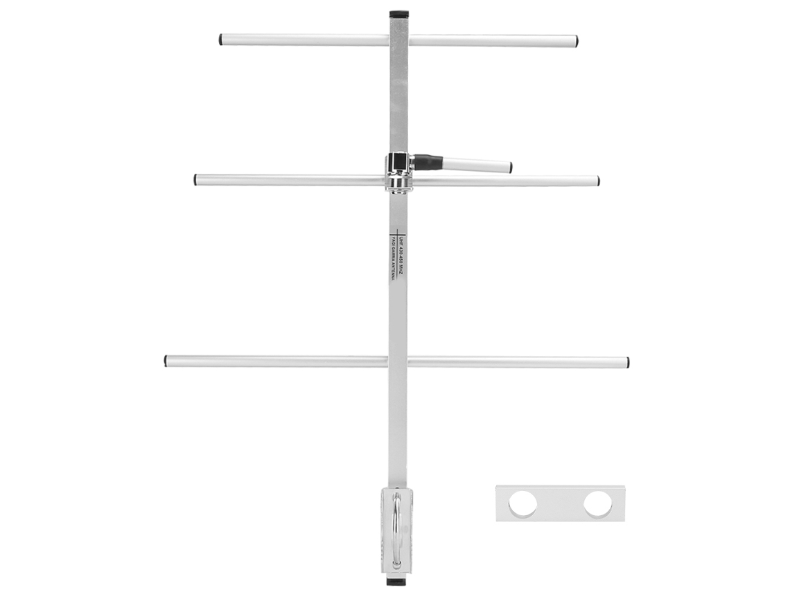 Antena VHF larga para acceso a radio walkie talkie