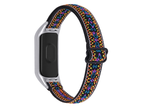 Correa de nailon elástico trenzado ajustable para Xiaomi Mi Band 3/4 - estilo 5