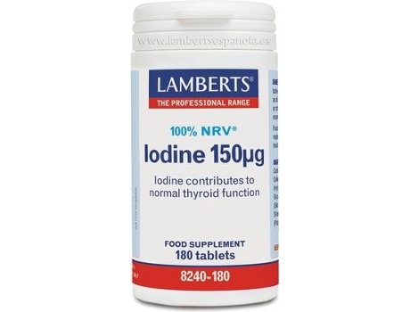 Té LAMBERTS Iodo (180 tabletes)