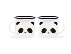 Juego de 2 tazas de café Legami Panda