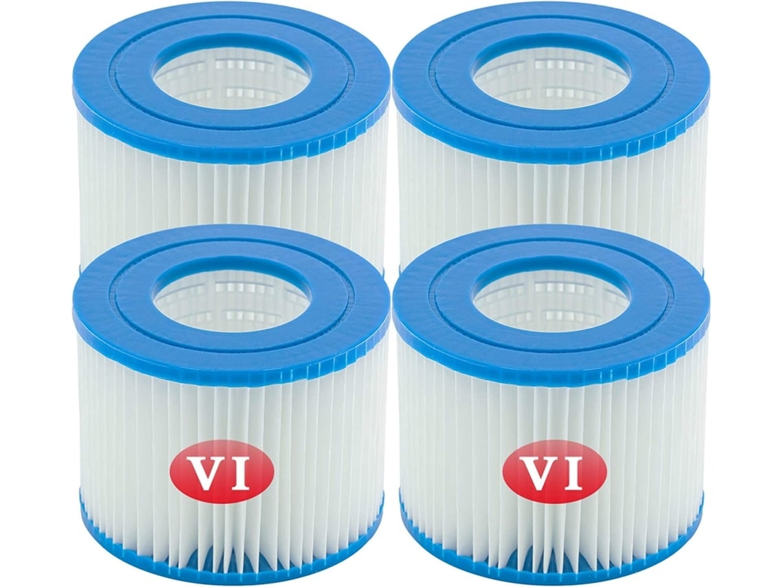 Kit de 4 cartuchos de filtro ELORY Vi para Bestway Lay z spa Miami Vegas Monaco Bw58323 58239