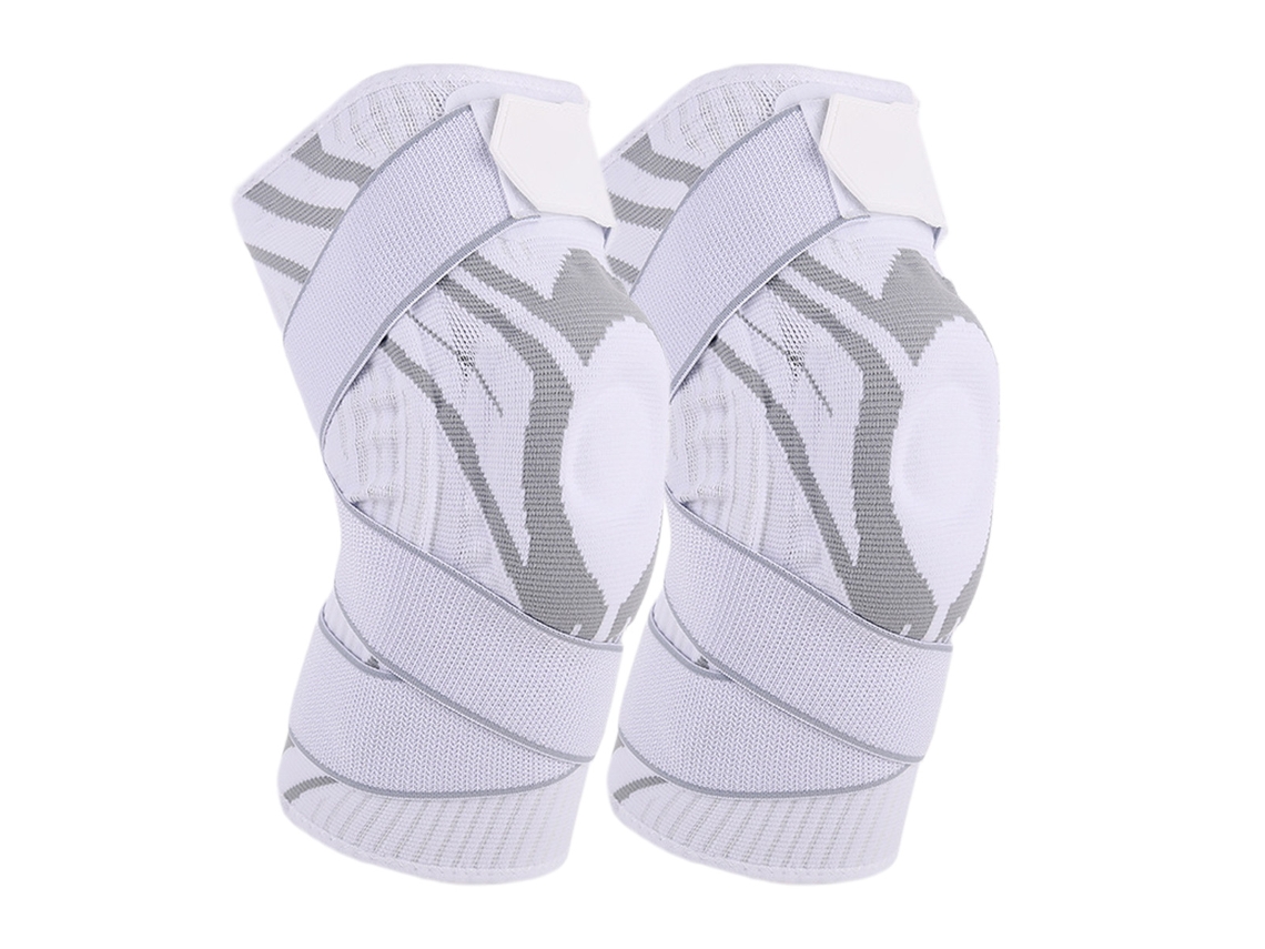 Ortesis de rodilla con almohadillas de gel rotuliano y estabilizadores laterales para aliviar el dolor