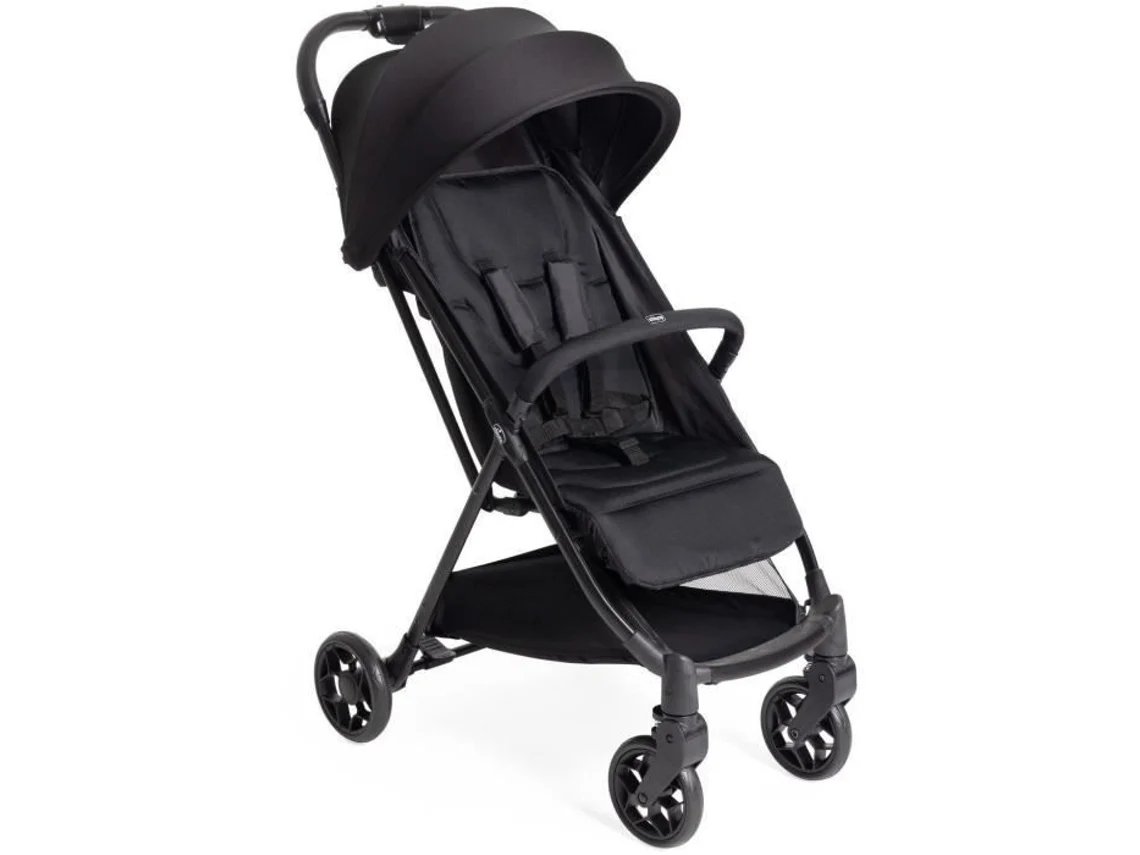 Cochecito Chicco Urban Urbino de 4 ruedas, color negro