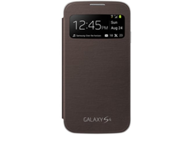 Funda SAMSUNG Galaxy S4 BookView Marrón