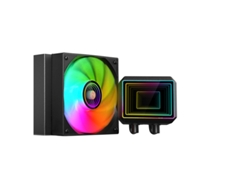 Sistema de refrigeración líquida Mars Gaming ML Two120 AIO de 300 W TDP con 1 ventilador ARGB (4.ª generación) - Negro