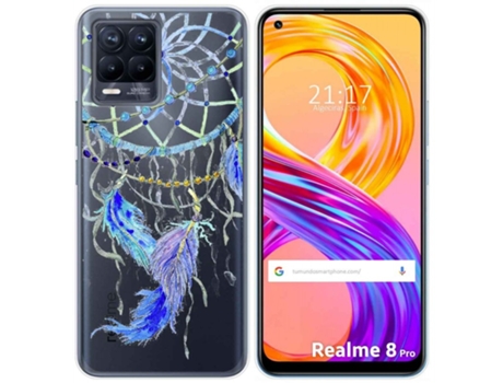 Carcasa Realme 8 4G / 8 Pro TUMUNDOSMARTPHONE Dibujos Transparente Multicolor