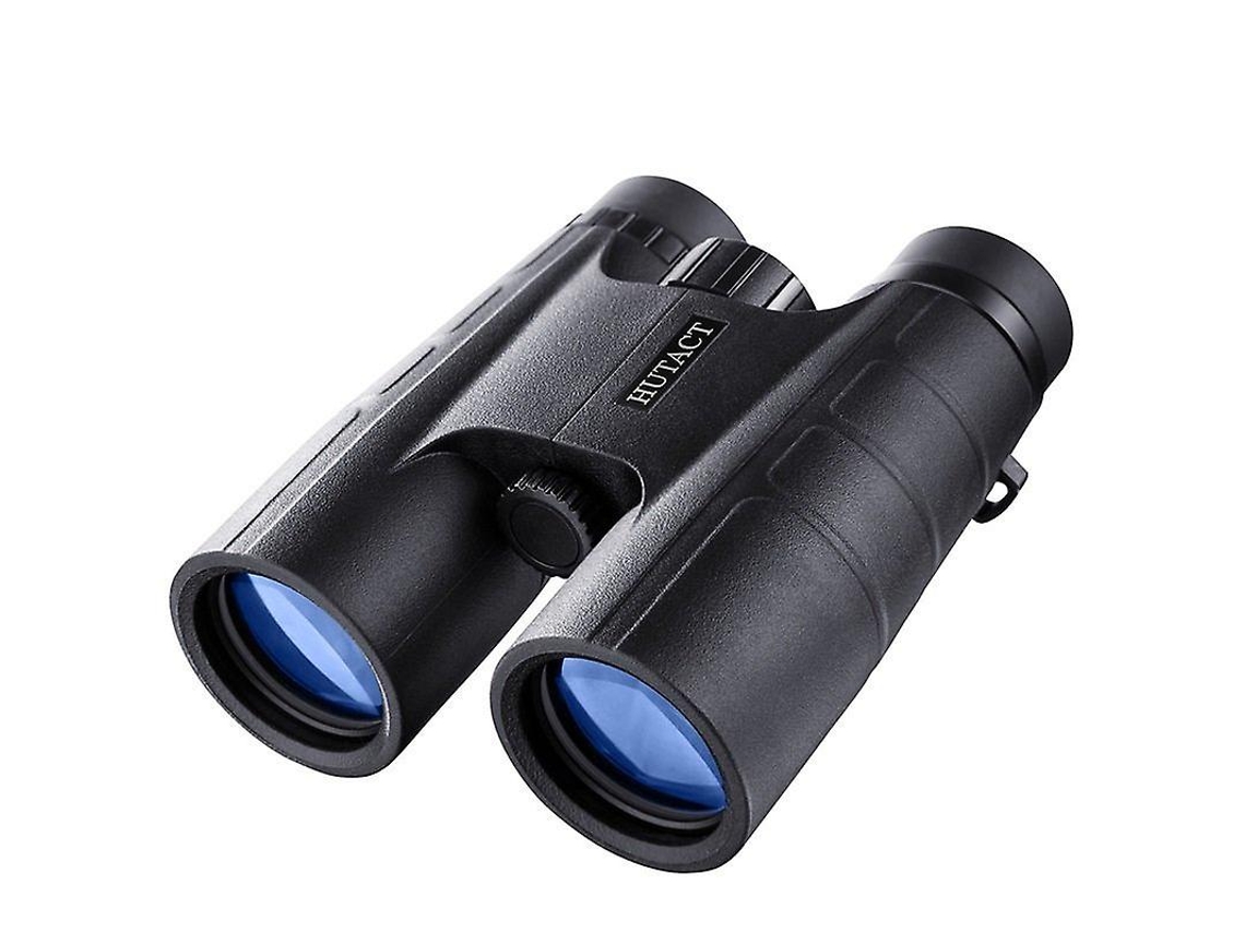 Binoculares 10x42 Bak4 Prism FMC compactos y ligeros para observación de aves, caza, fauna silvestre, conciertos, estuche y correa negros Bestvite