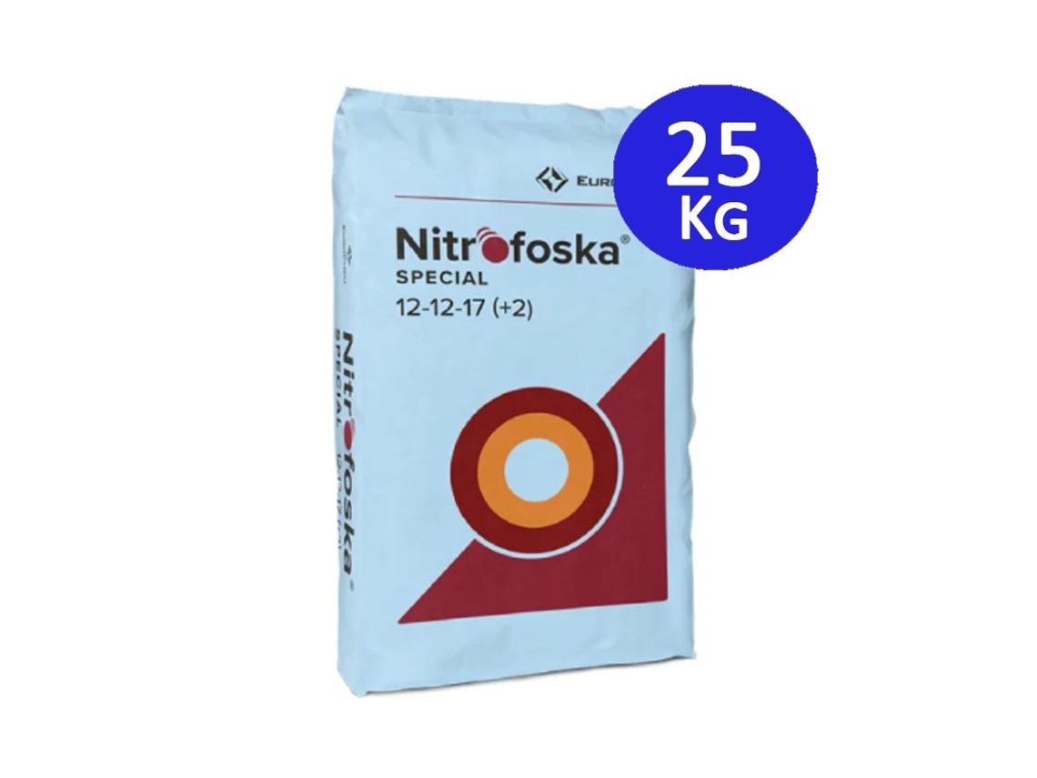 Abono Nitrofoska Especial 25 kg 1212172 Recomendado Tras La Poda Y Árboles En Edad de Crecimiento SUINGA