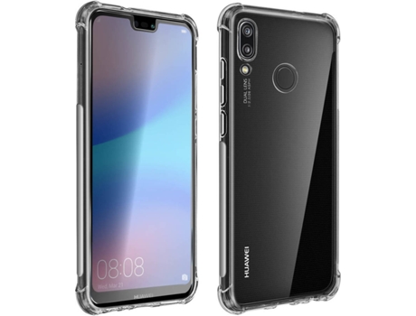 Carcasa y Protector de Cristal Templado Huawei P20 Lite AVIZAR PACK-PREMS-P20L Negro