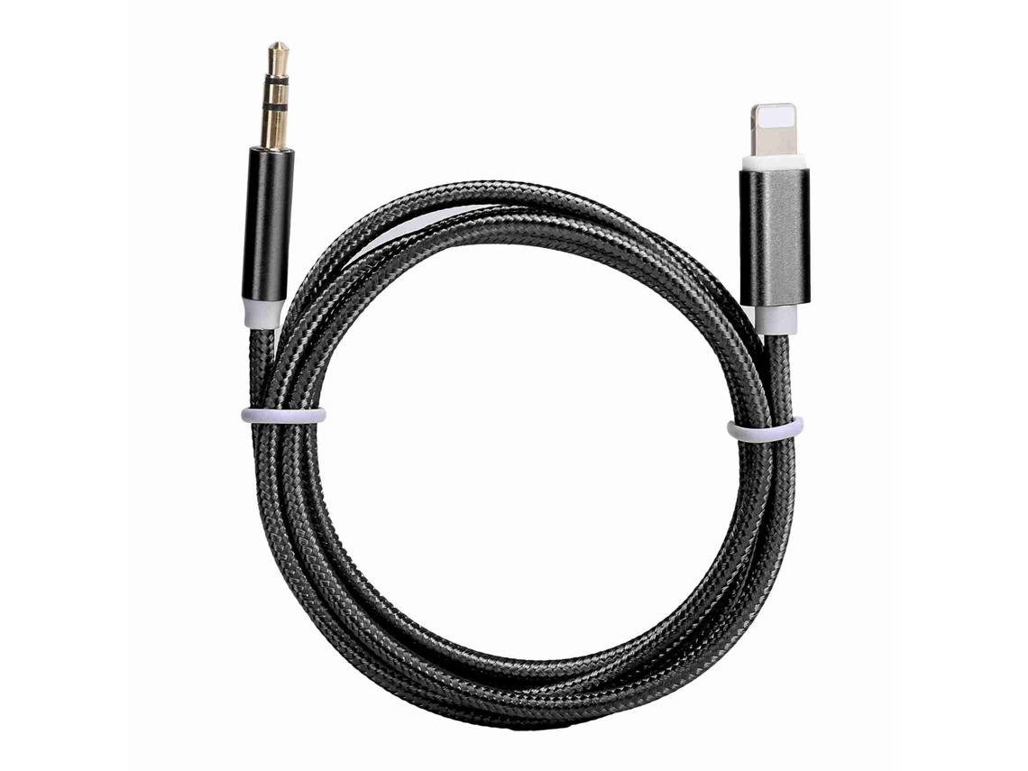 Cable Adaptador Aux Para Coche: Adaptador De Audio Lightning A Jack De 3.5 Mm Para Dispositivos Apple