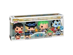 Pack de 4 figuras exclusivas de One Piece B.active