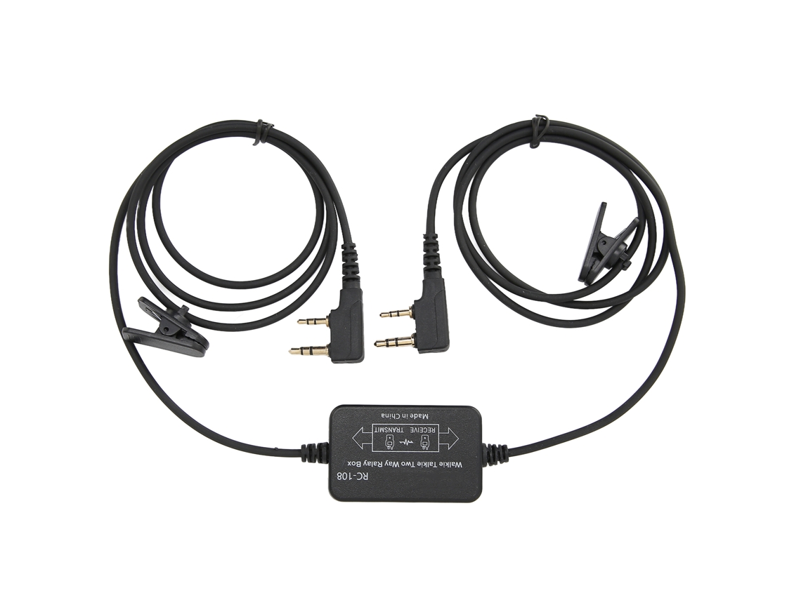 Caixa Rele Rc‑108 Para Rádio Bidirecional Handheld Intercom Repetidor Porta K