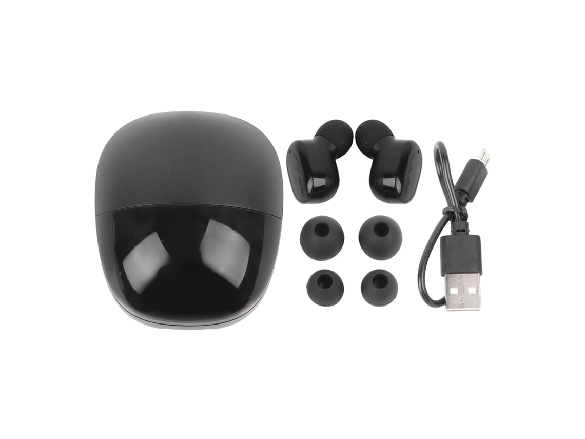 Fone De Ouvido Bluetooth Com Redução De Ruído Leve Confortável Ipx4 À Prova D'água Para Trabalho E Dirigir