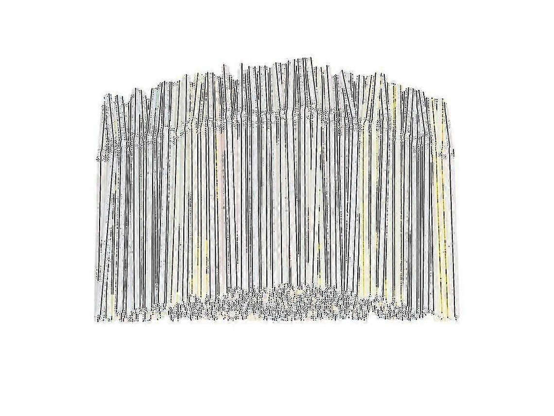 900 pajitas de plástico para fiestas, bares, licorerías y el hogar Rosewell
