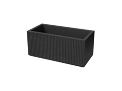 Maceta De Rotomoldeo Coro Case Carbón 80x38x36