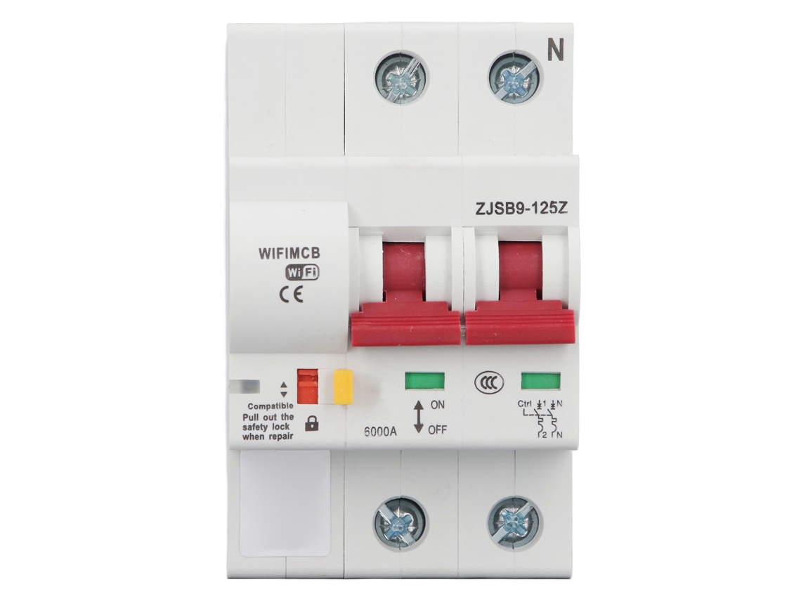 2026velora-interruptor De Circuito Inteligente 2p 100a 110v Con Wifi Bt Control Remoto App Tuya