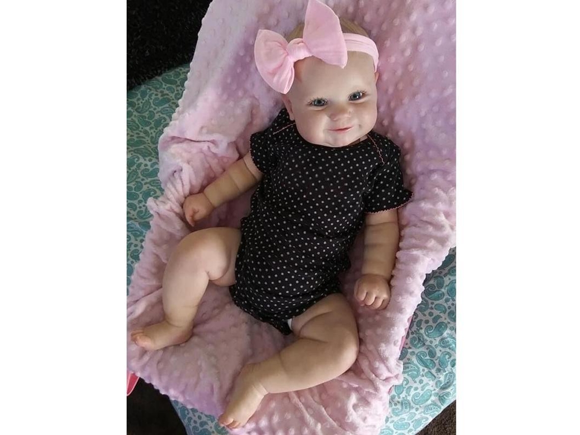 Muñeca bebé renacida de simulación de 50 cm, muñeca de juguete