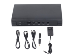 Mini Ups Con Batería De 12000 Mah, Fuente De Alimentación Ininterrumpida Usb Para Router, Módem, Cámara De Vigilancia Y Emergencias (enchufe Europeo).