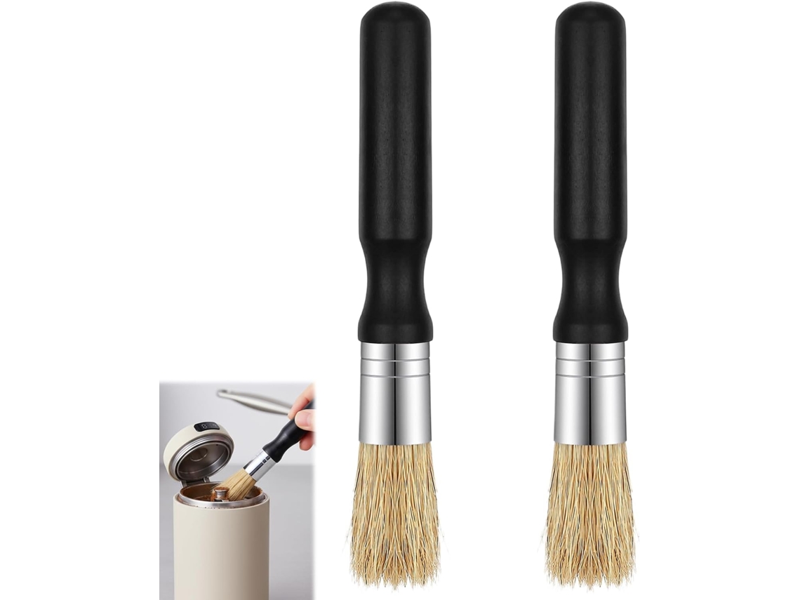 2 Escovas Barista Limpieza Vegana Para Moinhos Café/máquinas Expresso