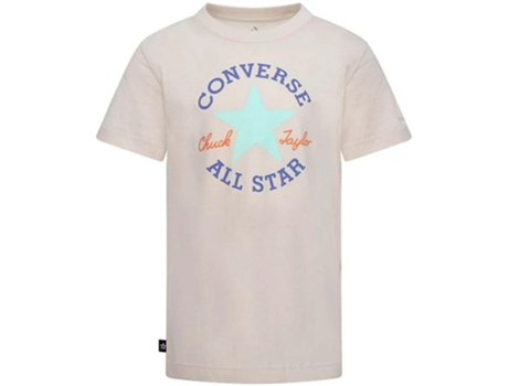 Camiseta de Manga Corta IVORY CONVERSE