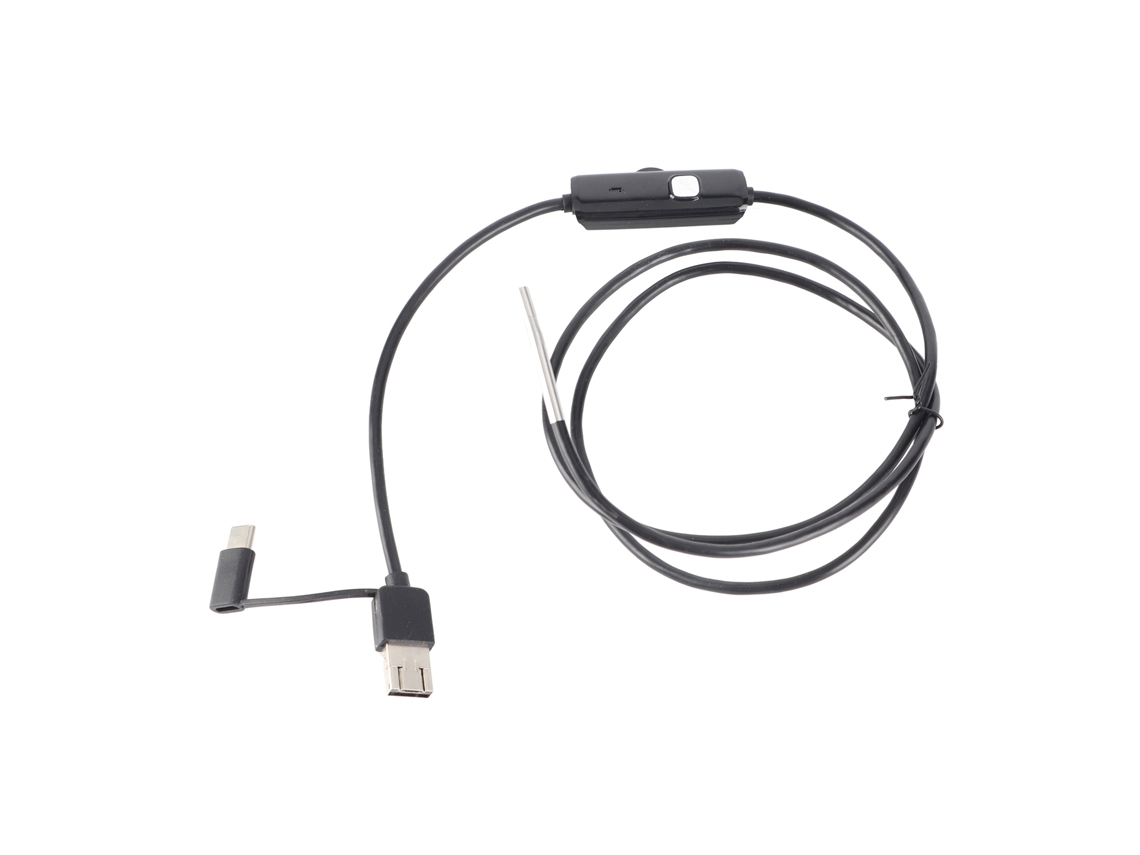 An100-3.9 Endoscopio Hd Para Inspección, Cámara De 3,9 Mm, Ip67, 6 Led, Para Industria, Automóviles, Android, Pc, 1 M