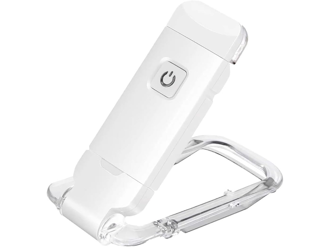 Lámpara de lectura con clip, lámpara de mesa LED con 3 modos de temperatura de color, plegable para leer por la noche en la cama ZYBLSSBB