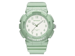Reloj de pulsera analógico unisex para niños GOKOCO, movimiento de cuarzo con correa de caucho, resistente al agua, para deportes.
